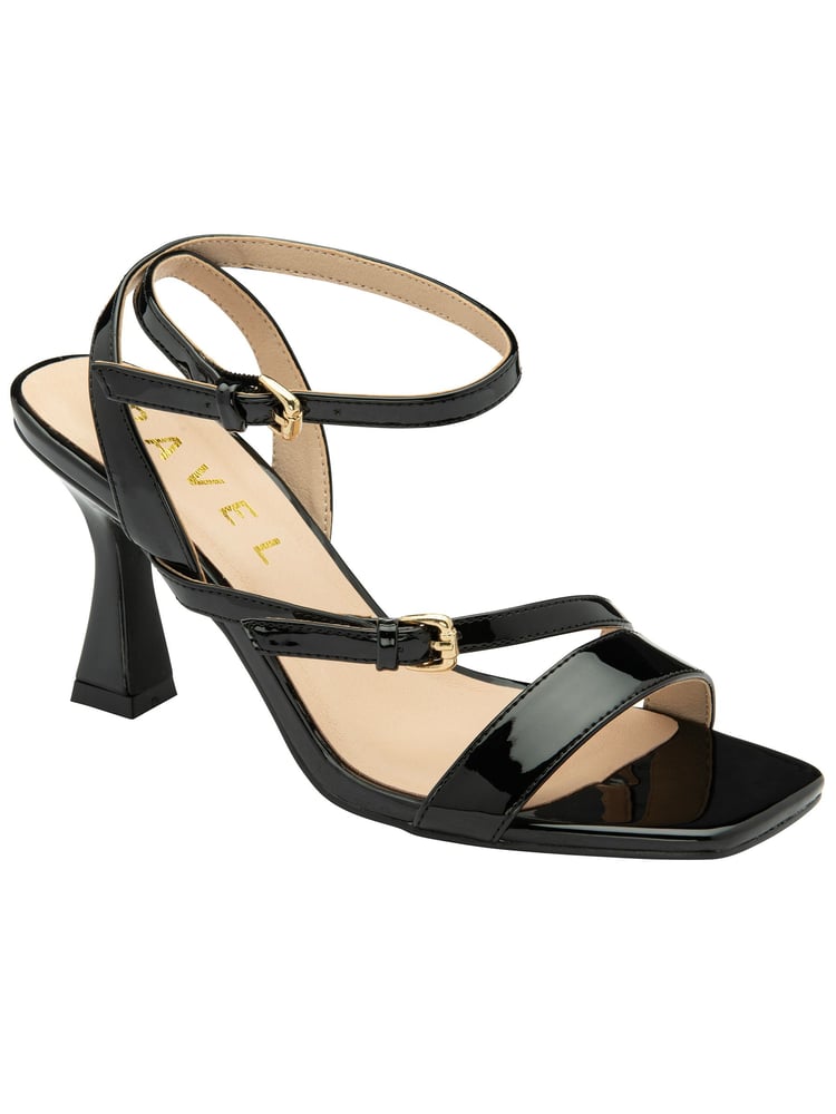 Ravel Black Open-Toe Strappy Sandals - Image 1 of 4 Ravel Black Open-Toe Strappy Sandals - Image 1 of 4