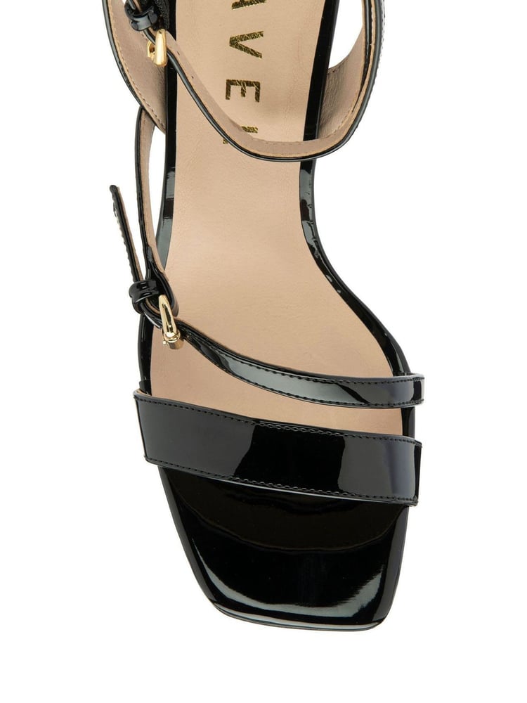 Ravel Black Open-Toe Strappy Sandals - Image 4 of 4 Ravel Black Open-Toe Strappy Sandals - Image 4 of 4