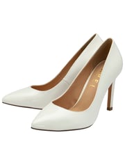 Ravel White Stiletto Heel Court Shoes - Image 2 of 4