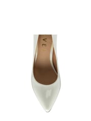 Ravel White Stiletto Heel Court Shoes - Image 4 of 4