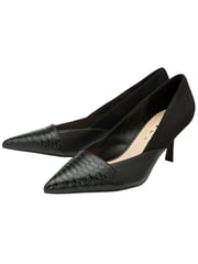 Ravel Croc Print Stiletto-Heel Court Shoes - Image 2 of 4