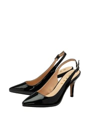 Ravel Black Slingback Stiletto Court Shoes - Image 2 of 4