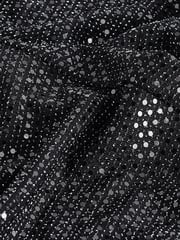 Black Sequin Skinny Trouser - Image 7 of 7