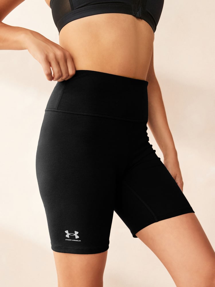 Under Armour Black Campus 7 in Shorts - Image 1 of 9 Under Armour Black Campus 7 in Shorts - Image 1 of 9