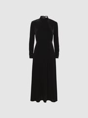 Florere Velvet Midi Dress - Image 2 of 5
