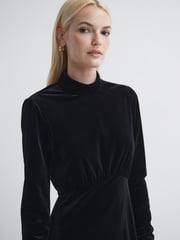 Florere Velvet Midi Dress - Image 3 of 5