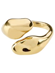 PILGRIM Gold Tone Chantal Recycled Adjustable Ring - Image 1 of 3