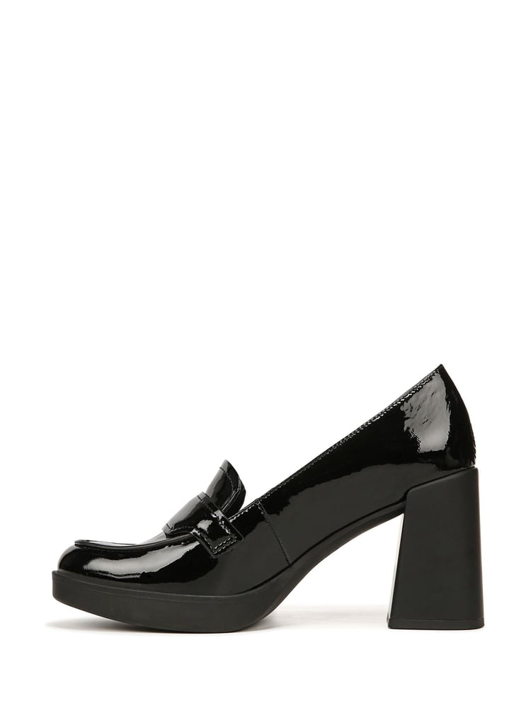 Naturalizer Genn Amble Slip-On Patent Brown Leather Shoes - Image 2 of 7