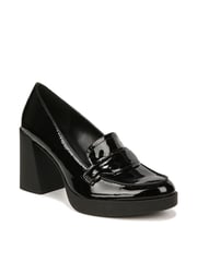 Naturalizer Genn Amble Slip-On Patent Brown Leather Shoes - Image 3 of 7