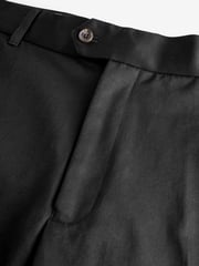 Black Signature Emmetex Italian 100% Cotton Chino Trousers - Image 2 of 4