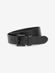 Polo Ralph Lauren Dark Black Leather Pony Player Belt - Image 1 of 2