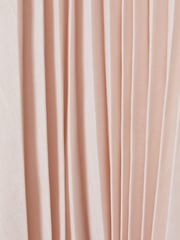 Reiss Blush Azalea Pleated Asymmetric Midi Skirt - Image 5 of 5