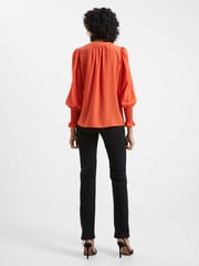 French Connection Crepe V-Neck Blouse - Image 3 of 3