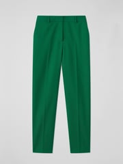 LK Bennett Green Mariner Trousers With Viscose - Image 6 of 6