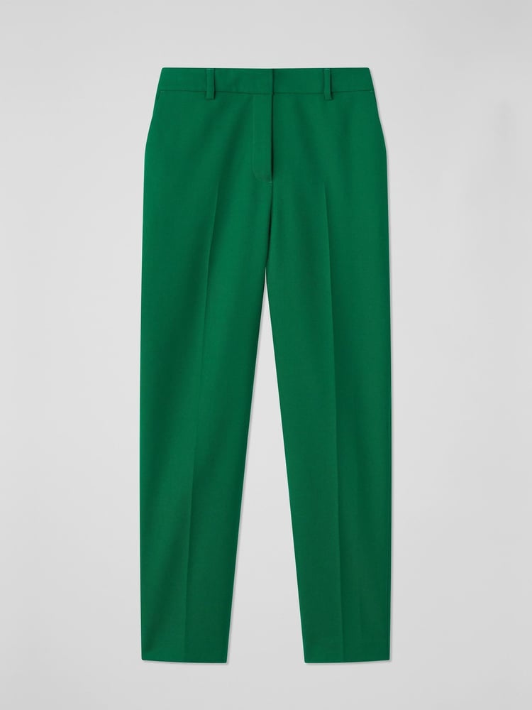 LK Bennett Green Mariner Trousers With Viscose - Image 6 of 6