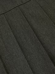Grey Longer Length Regular Waist Pleated School Skirts 2 Pack (3-16yrs) - Image 3 of 4