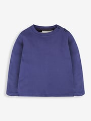 JoJo Maman Bébé Navy & Grey 2-Pack Plain Long Sleeved Tops - Image 2 of 7
