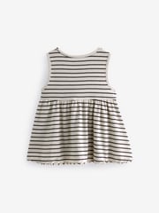 Monochrome Ribbed Vest 4 Pack (3mths-7yrs) - Image 3 of 7