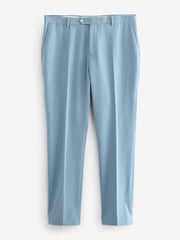 Light Blue Skinny Fit Motionflex Stretch Suit Trousers - Image 5 of 8