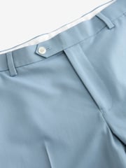 Light Blue Skinny Fit Motionflex Stretch Suit Trousers - Image 6 of 8