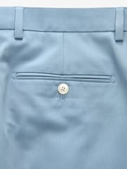 Light Blue Skinny Fit Motionflex Stretch Suit Trousers - Image 7 of 8