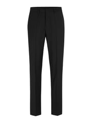 BOSS Black BOSS Leon Wool Blend Regular Fit Suit Trousers - Image 5 of 6