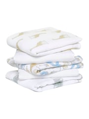aden + anais Natural History Essentials Muslin Squares 5 Pack - Image 2 of 3