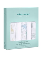 aden + anais Natural History Essentials Muslin Squares 5 Pack - Image 3 of 3