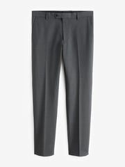 Charcoal Grey Skinny Check Suit Trousers - Image 6 of 9