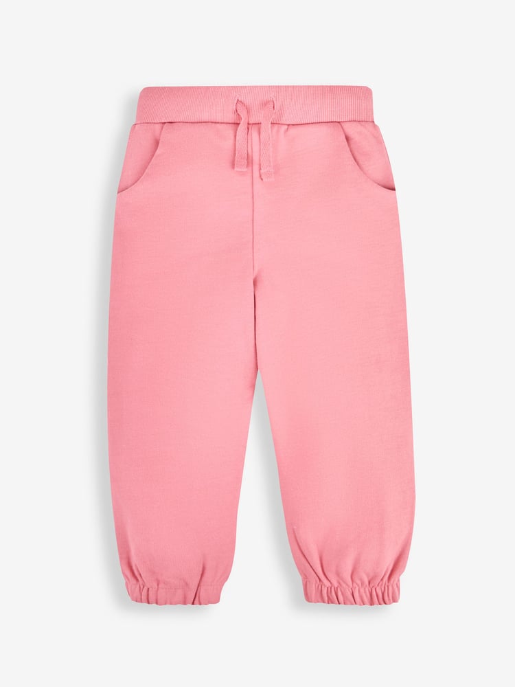 JoJo Maman Bébé Blue & Pink 2-Pack Joggers - Image 2 of 9