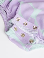 Multi Bright Print Baby T-Shirt Rompers 3 Pack - Image 12 of 12