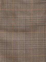 Taupe Slim Skinny Fit Check Suit: Trousers - Image 4 of 10