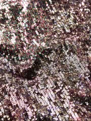 Superdry Floral Sequin Long Sleeve Printed Sequin 100% Cotton Mini Dress - Image 5 of 5