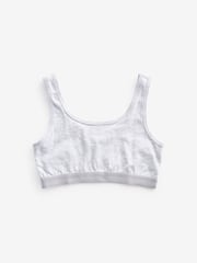 Black/Grey/White Crop Tops 3 Pack (5-16yrs) - Image 3 of 5