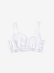 Black/Grey/White Crop Tops 3 Pack (5-16yrs) - Image 4 of 5