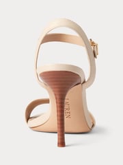 Lauren Ralph Lauren Gwen Nappa Leather Strap Heels - Image 4 of 4