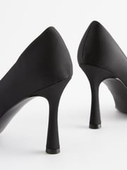 Black Regular/Wide Fit Forever Comfort® Heart Trim Court Shoes - Image 5 of 7