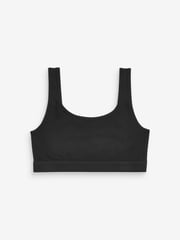 Black Crop Tops 3 Pack (5-16yrs) - Image 2 of 2