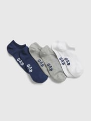 Gap Navy Blue Kids 3 Pack Trainer Socks - Image 1 of 1