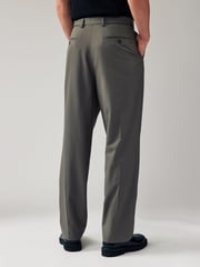 Sage Green EDIT Slouchy Style Suit Trousers - Image 3 of 9