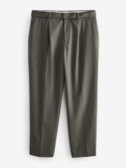 Sage Green EDIT Slouchy Style Suit Trousers - Image 5 of 9