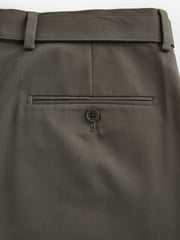Sage Green EDIT Slouchy Style Suit Trousers - Image 9 of 9