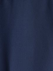 Bright Blue Tailored Fit Textured Suit Trousers - Image 7 of 9