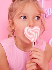 Pale Pink Mesh Tie Back Party Dress (3-16yrs) - Image 9 of 13