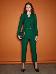 LK Bennett Green Mariner Jacket With Viscose - Image 1 of 6
