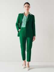 LK Bennett Green Mariner Jacket With Viscose - Image 2 of 6