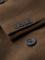Superdry Deep Khaki Green Merchant Town Coat - Image 5 of 5