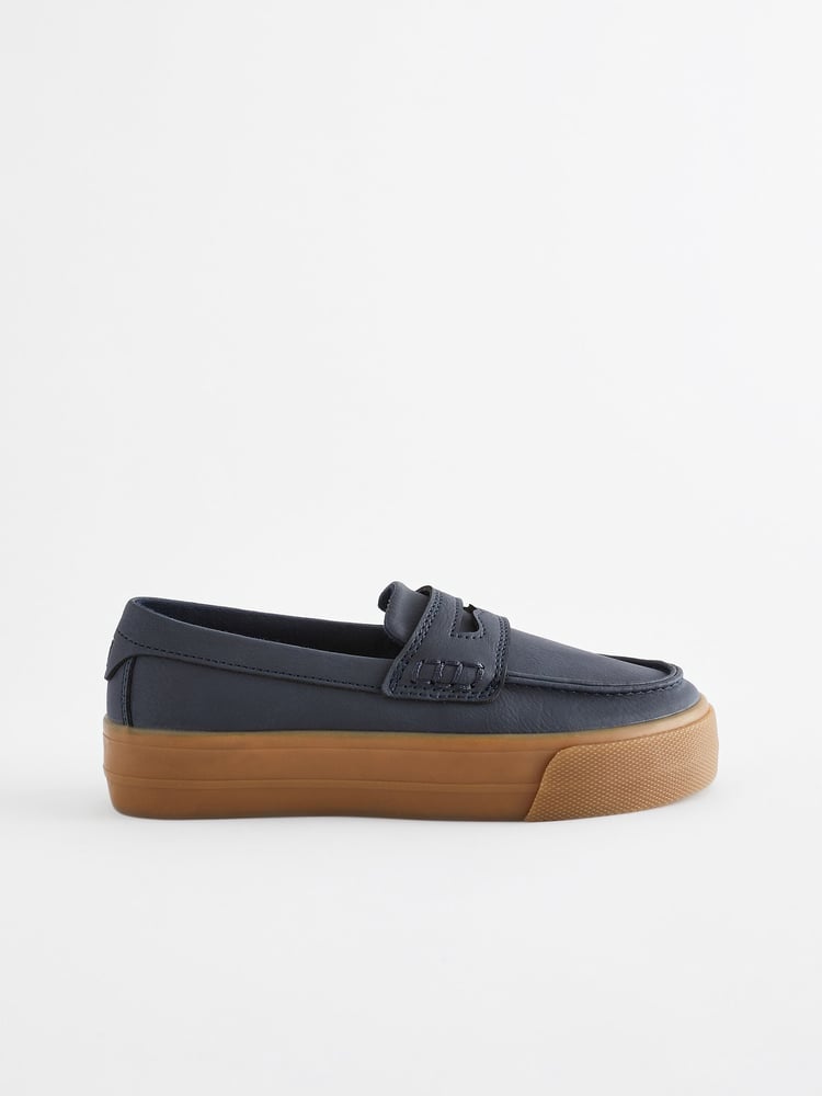 Navy Penny Loafers - Image 2 of 6