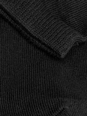 Black 5 Pack Cotton Rich Trainer Socks - Image 5 of 5