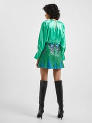 French Connection Adora Satin Top - Image 2 of 4